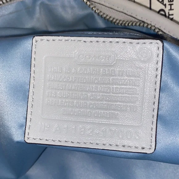 Coach Madison laser cut eyelet leather satchel 17003 - Picture 4 of 15